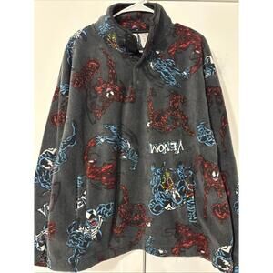 Marvel Venom Microfleece Graphic Sweatshirt- Small  New With Tags